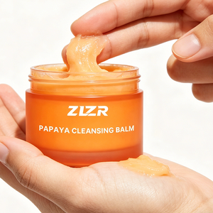 Custom OEM Organic Vegan Natural Gentle Skincare Cream Papaya Balm with Hyaluronic Acid for Deep Cleansing Makeup Removal - Product Image 5