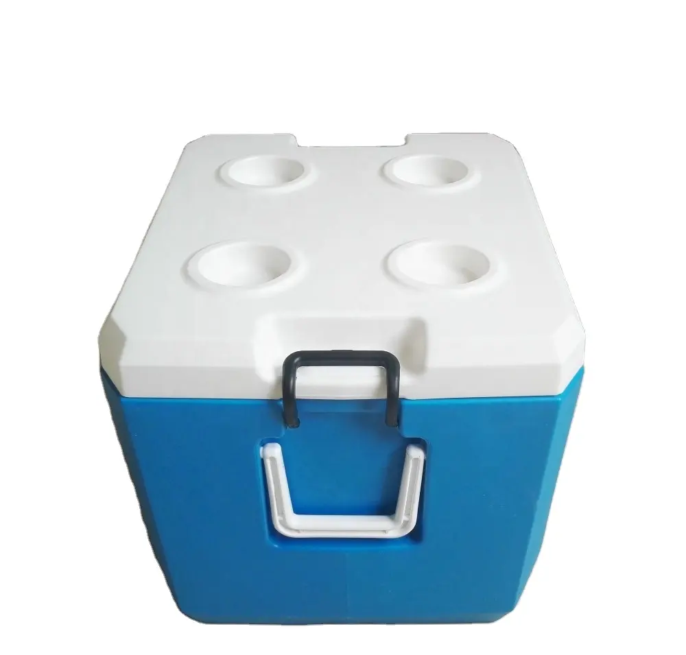 Refroidisseur de glace en plastique HS Coffre à glace 30L Boîte isotherme de moulage par soufflage