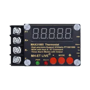 Ol — module collecteur de température MAX31865, haute précision, isolé, port de série, déverrouillage de logiciel supérieur d'ordinateur, PT100