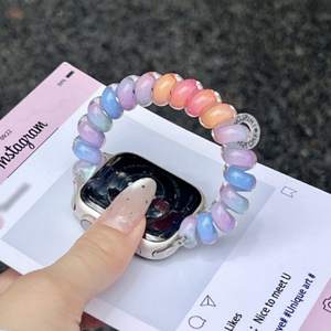 Bracelets de sport tressés multicolores flexibles et lavables Win-Win minimalistes pour <span class=keywords><strong>Apple</strong></span> <span class=keywords><strong>Watch</strong></span> Series 10 46mm - Product Image 5