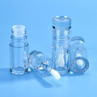 PETG de grasa corta vacía, recién llegado, 10ml, logotipo personalizado, envases vacíos para brillo de labios, tubos de brillo de labios con cepillo para pies Big Doe, Big Wa