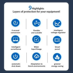 Industrial 3 Phase 220V <strong>UPS</strong> 10KVA <strong>UPS</strong> 10KVA 15KVA 20KVA 30KVA 40KVA 50KVA 60KVA 100KVA 120KVA 150KVA <strong>UPS</strong> Backup <strong>Power</strong> Supply - Product Image 6