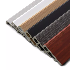 Rodapié de base de panel de pared de PVC moderno para hotel para decoración de esquinas y pisos de vinilo - Product Image 1