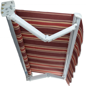 Auvent rétractable pour patio et balcon, protection solaire extérieure, structure <span class=keywords><strong>en</strong></span> fer et aluminium avec toile <span class=keywords><strong>en</strong></span> polyester, <span class=keywords><strong>en</strong></span> promotion - Product Image 5