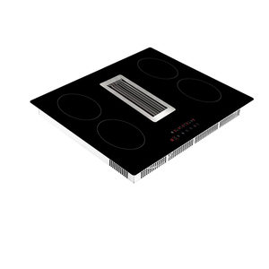 Table de cuisson à induction flexible de <span class=keywords><strong>60</strong></span> <span class=keywords><strong>cm</strong></span> avec hotte intégrée - Product Image 4