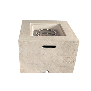 Peaktop Natural Gas/Propane <b>Fire</b> Bowl <b>Fire</b> <b>Pit</b> 40000 BTU Eco-Friendly MGO Glass Beads Outdoor Garden Heating Patio Camping Use - Product Image 5