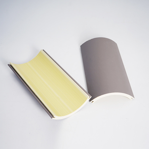 WPC cong Trần tròn trang trí cornice không thấm nước tròn cạnh hồ sơ WPC tròn góc bên ngoài - Product Image 5