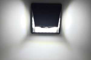 Luz Solar Externa de Parede com 40 LEDs, Sensor de Movimento, 6000K Luz Diurna, Alta Luminosidade, Fonte LED à Prova d'Água, Difusor em ABS - Product Image 5