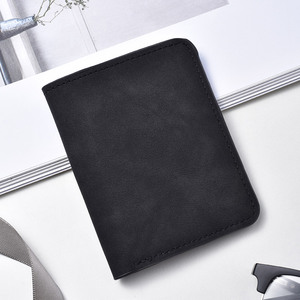 <span class=keywords><strong>Portafoglio</strong></span> da <span class=keywords><strong>uomo</strong></span> Portacarte <span class=keywords><strong>Portafoglio</strong></span> corto Ultra sottile in morbida pelle verticale Casual standard per gli uomini - Product Image 5