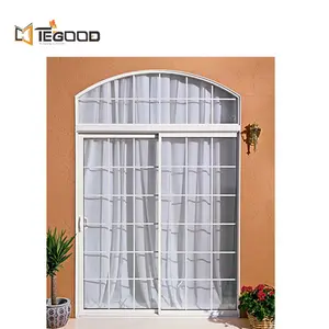 Custom Design High Quality Double Leaf French Door For Villa