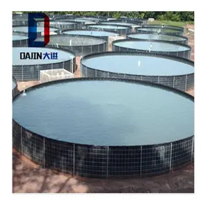 Factory Price Plastic Fish Farm Tank HDPE Geomembrane For Aquaculture Industry Liner