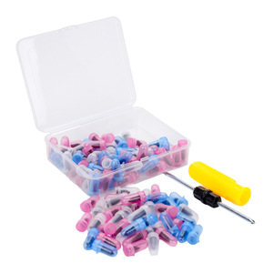 Kit de réparation de pneus, 100 pièces, clous en plastique avec tournevis pour voiture, moto, vélo électrique, réparation de pneus sans chambre à air - Product Image 5