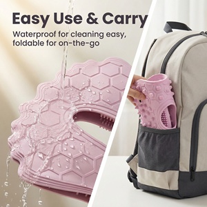Nuevo Diseño, Tapete de Masaje de Pies Portátil Antifatiga, Material de PVC, Tapete de Acupresión, Reflexología, Almohadilla de Masaje para Caminar - Product Image 6