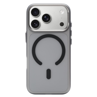 Coque de protection mate pour iPhone 17 Pro Max – Anneau métallique pour objectif et boutons, charge sans fil Qi2.2 25W, antichoc