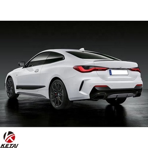 Minigonne laterali stile M-Performance per <span class=keywords><strong>BMW</strong></span> <span class=keywords><strong>Serie</strong></span> <span class=keywords><strong>4</strong></span> G22 Coupé, prezzo di fabbrica, nero lucido per un upgrade sportivo aggressivo - Product Image 2