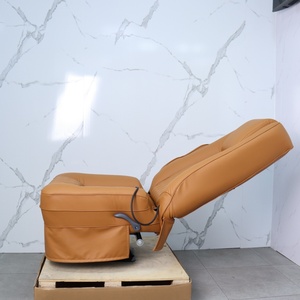 Customized Luxury Comfortable Leather <strong>Reclining</strong> RV Mpv Van RV Swivel Seat 360-Degree Rotating Customizable RV Seat