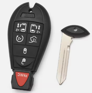 6 + 1 nút từ xa vỏ chìa khóa xe trường hợp đối với <span class=keywords><strong>Chrysler</strong></span> Jeep Dodge Ram điều khiển từ xa Auto Key thay thế vỏ - Product Image 2