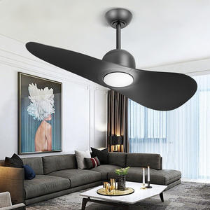 Nouvelle conception créative nordique simple transfrontalière pour restaurant, salon, bureau, ventilateur lumineux à conversion de fréquence intelligente - Product Image 3