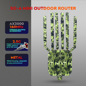 Misectel M16M43เราเตอร์ขนาด5G ลายพราง Wi-Fi 6 SDX75แบนด์คู่พร้อมเราเตอร์ขนาดเล็ก VPN Passthrough 5G - Product Image 5