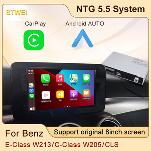 Module CarPlay sans fil STWEI pour Mercedes Benz Classe C E CLS 2015-2016, lecteur multimédia vidéo Android Auto, prise en charge de la caméra de recul - Product Image 2
