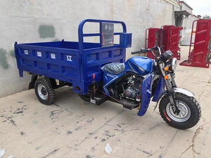 Trois Roues Chongqing Henan 250cc 300cc Essence Dump Essence Tricycle Motos Moto - Product Image 6
