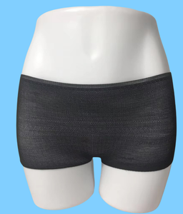 Sous-vêtements post-partum en maille extensible, culottes de récupération après césarienne, culottes de <span class=keywords><strong>maternité</strong></span> jetables à taille haute - Product Image 4
