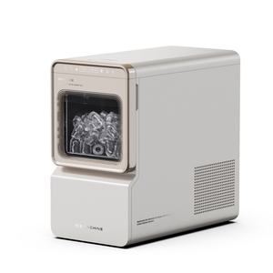 Mesin Pembuat Es Batu Kompak Cepat, Rendah Kebisingan, Kapasitas 10kg/hari, Desain Modern untuk Rumah dan Komersial - Product Image 3