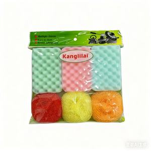 ชุดฟองน้ำไมโครไฟเบอร์สำหรับใช้ในครัวชุดฟองน้ำไมโครไฟเบอร์ K119แพ็คจำนวนมากขายส่งร้านอาหาร - Product Image 1