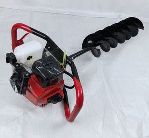 Taladro de tierra a gasolina de 53 cc para plantar árboles, taladro de tierra portátil manual - Product Image 4