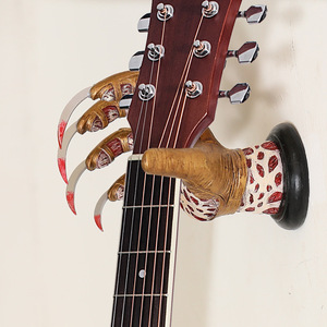 Décorations d'Halloween en résine moulée durable, cadeau, porte-<span class=keywords><strong>guitare</strong></span> en forme de <span class=keywords><strong>main</strong></span> - Product Image 1