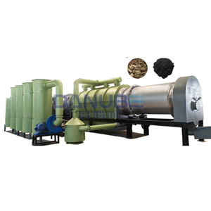 Horno de Carbonización de Carbón Vegetal Totalmente Continuo, Libre de Humo, de Madera de Bambú Libre de Contaminación - Product Image 1
