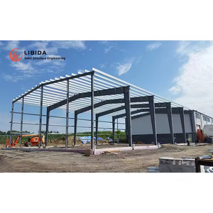 Tùy chỉnh đúc sẵn cực Barn Bộ dụng cụ barndorium xây dựng kết cấu thép kho prefab hội thảo kim loại xây dựng - Product Image 2