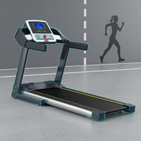 Cintas de Correr Plegables de Alta Gama para el Hogar con Varios Modos de Ejercicio, Plataforma Ultra Ancha de 560 mm con Amortiguación que No Daña las Rodillas