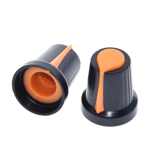 Perilla de Potenciómetro RK097/WH148, Perillas de Plástico, Orificio de Eje de 6 mm, AG2, Amarillo, Naranja, Azul, Blanco, Rojo - Product Image 4