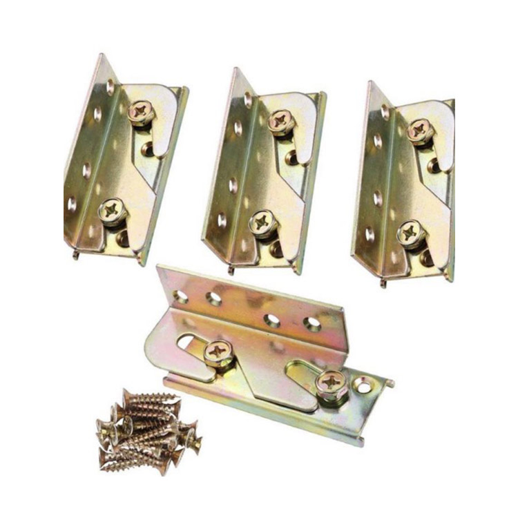 Китайский производитель, поставка на заказ, фурнитура для мебели, кронштейны для кровати, рельсовые кронштейны, фурнитура для кровати