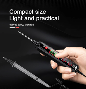 Ht86b kỹ thuật số vạn năng 12-300V <span class=keywords><strong>AC</strong></span> DC kỹ thuật số điện áp Detector thợ điện Công cụ bút hình vạn năng vôn kế - Product Image 4