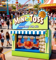 Tolefun CE Machine de jeu de compétences pour stand de tir extérieur, Centre commercial, Parc à thème, Enfants, Service tout-en-un