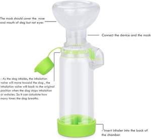 Inhalateur de chambre aérosol prix d'usine pour chats et chiens - Product Image 3