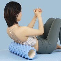 SANFAN Portable Stockage Plus Doux EVA Matériaux Masseur Rouleau Léger 3D Point Flottant En Gros Mousse Rouleau Logo Personnalisé