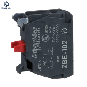 Bloque de Contacto Único Nuevo y Original Harmony XB4, Terminal de Tornillo de Aleación de Plata 1NC ZBE102 - Product Image 1