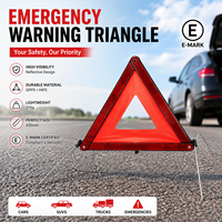 Triangle de signalisation en plastique