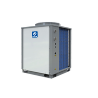 Nulite 40kw 60kw 80kw 100kw EVI Commercial hôtel Source d'air centrale chauffage à eau chaude pompe à chaleur chauffage