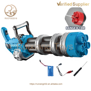 ปืนฉีดน้ำไฟฟ้าแบบ Gatling ขนาดใหญ่ ขายส่ง ของเล่นปืนฉีดน้ำสำหรับเด็ก เล่นสนุกกลางแจ้งในช่วงฤดูร้อน สำหรับเทศกาลน้ำ - Product Image 2