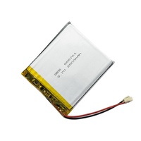 Baterai Li-Ion Isi Ulang 502060 3.7V 2500mAh 10000mAh dengan Konektor 2 Pin PH 2.0mm Pengganti untuk KBD67 Lite Key