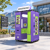 Photomaton Athlétique Tendance en Libre-Service pour Salles d'Arcade, Centres Commerciaux, Cafés, Clubs et Attractions Touristiques