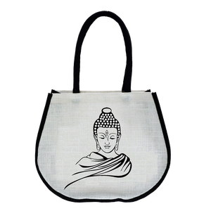 Nuevo Bolso de Yute de Color Natural a la Moda para Mujer, con Asa Suave, Multiusos, Fabricado en India - Product Image 4