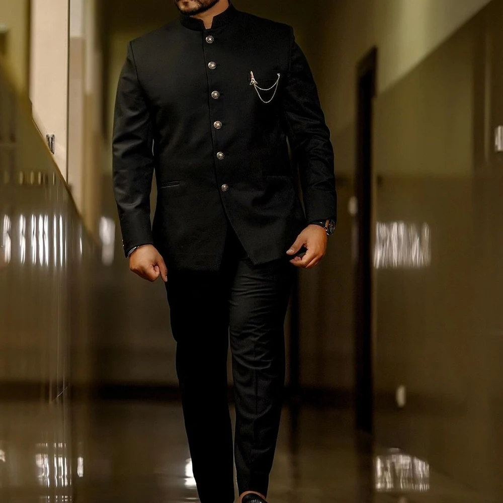 Formal Black Pant Shirt - Stylish 2-Piece Set for Men