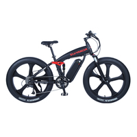 Vélo électrique tout-terrain 26 pouces, pneus 4.0, E-bike 1200W 48V 15Ah, VTT électrique à pneus larges