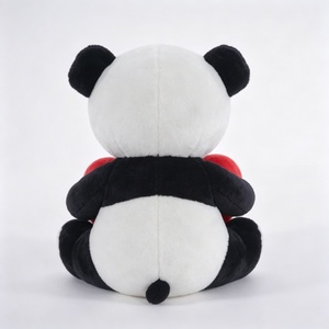 Peluche de panda personalizado, peluche de panda, peluche de panda sosteniendo un corazón. - Product Image 3
