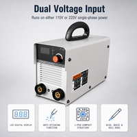 Poste à souder numérique DC à électrode, double tension 110V/220V, portable, machine à souder MMA Sarc 250DV, poste à souder numérique DC à électrode